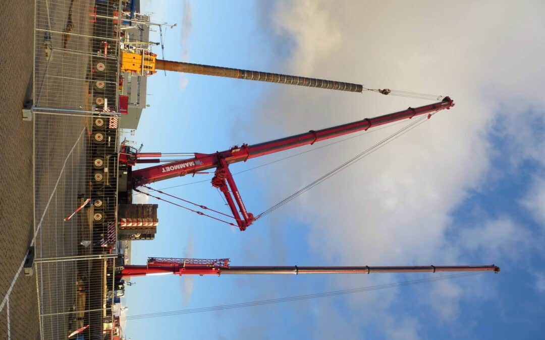 Voorbereidingen voor bouw Westermeerwind zijn in haven Urk gestart