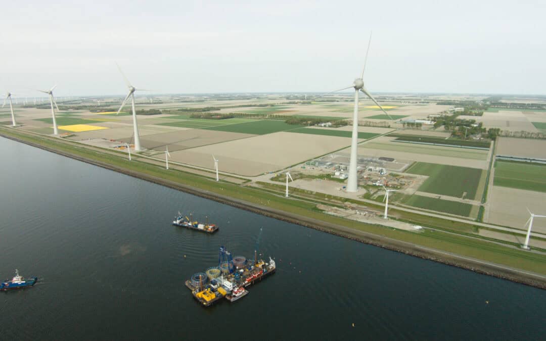 Installatie elektriciteitskabels is afgerond