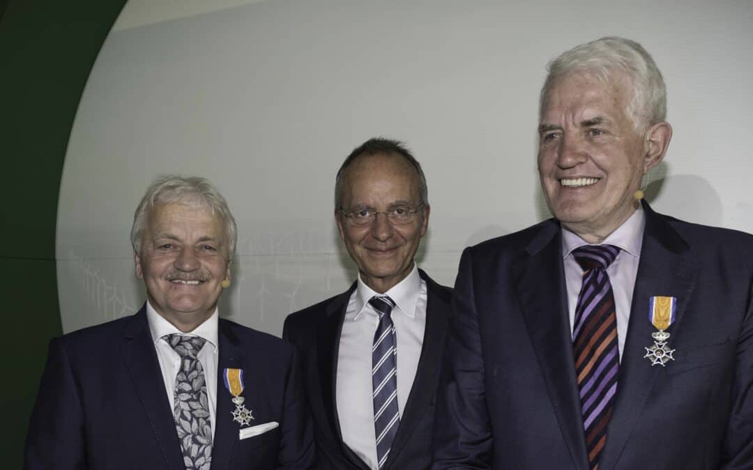 Initiatiefnemers Westermeerwind Koninklijk onderscheiden