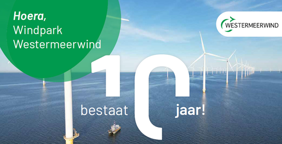 10 jaar Windpark Westermeerwind