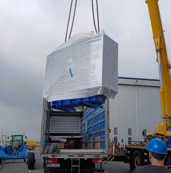 Werkzaamheden turbine 6: vervangen transformator